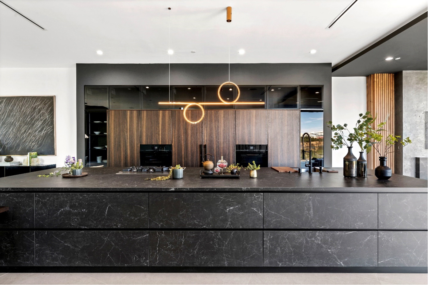Balck and white kitchen inspiration